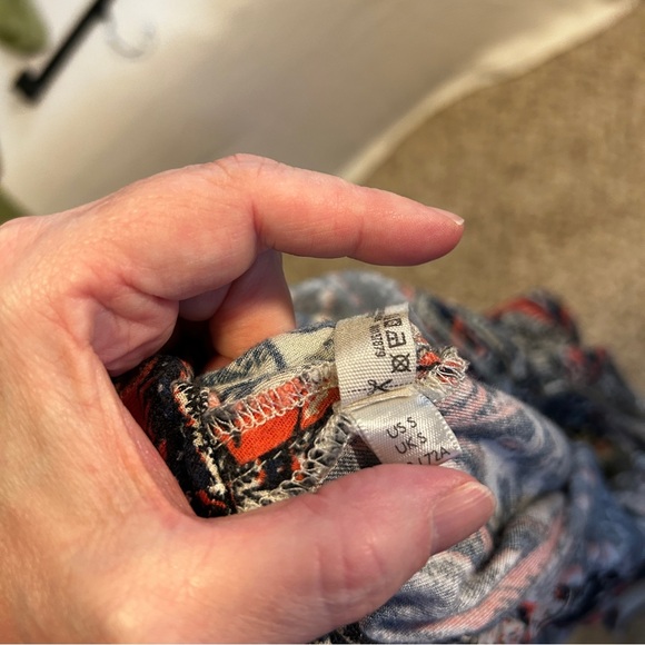 FP MOVEMENT Free People Printed Off to the Races Onesie Jumpsuit Size Small - Picture 14 of 15